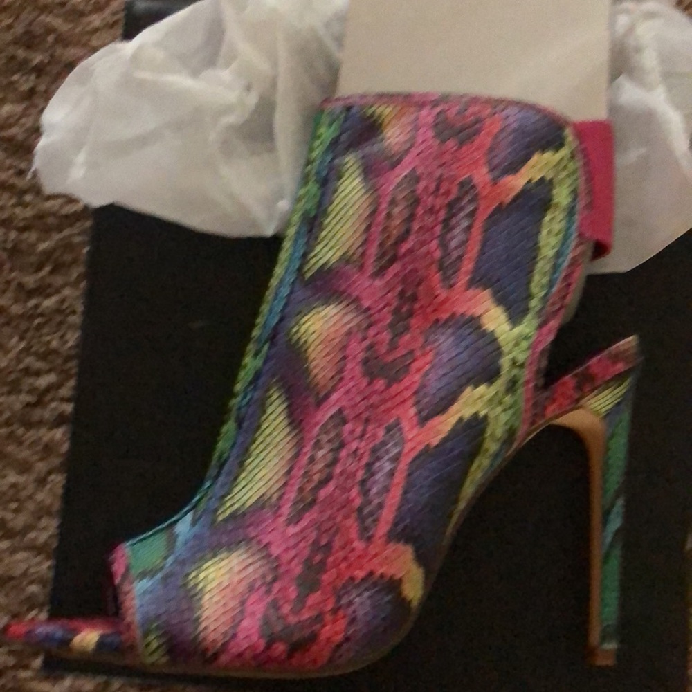 Liliana snake skin heels - Picture 3 of 4
